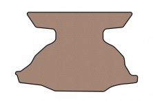Гумовий килимок в багажник Carsuit (Купе, бежевий) Nissan 370Z 2008-2021 рр.