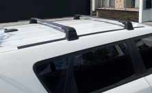 Перемички в штатні місця під ключ WingBar (2 шт) Сірий Mercedes E-сlass W124 1984-1997 рр.