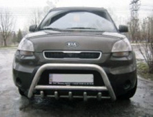 Кенгурятник (нерж) 51 мм Kia Soul II 2013-2018 рр.