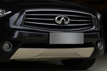 Передня накладка Libao (пластик) Infiniti QX70 2013-2019 рр.