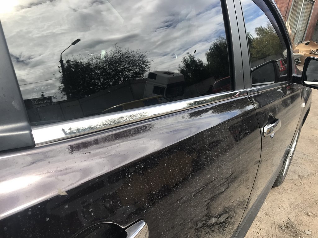 Зовнішня окантовка (4 шт, нерж) Звичайна база, Carmos - Турецька сталь для Nissan Qashqai 2010-2014рр