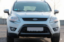 Кенгурятник WT007 Black (нерж.) Ford Kuga 2008-2013 рр.