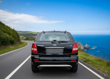 Задня дуга AK012 (нерж.) Kia Sorento I BL 2002-2009 рр.