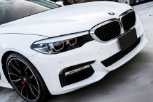 Ніздрі 1 Bar (2017-2020, чорний глянець з хром окантовкою) BMW 5 серия G30/G31 2017–2023 гг.