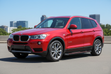 Бокові пороги Maya Red (2 шт., Алюміній) BMW X3 F25 2011-2018 рр.