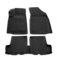 Килимки Stingray 3D (5 шт, поліуретан) Renault Sandero 2007-2013 рр.