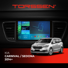 Штатна магнітола Torssen Kia Carnival / Sedona 2014+ NF9 Carplay