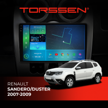 Штатна магнітола Torssen 2K Renault Sandero/Duster 07-09 F9464 4G Carplay DSP