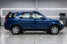 Бокові пороги RedLine (2 шт., Алюміній) Honda CRV 2001-2006 рр.