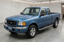 Бокові пороги Maydos V1 (2 шт., Алюміній ↗ нерж) Ford Ranger 2002-2006 рр.