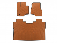 Килимки EVA (Raptor, Помаранчевий) Ford F-150 2014-2021 рр.