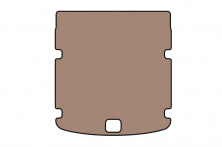 Гумовий килимок в багажник Carsuit (Sportback, бежевий) Audi A5 2007-2015 рр.