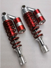 Амортизаторы (пара) универсальные 320mm, газомасляные (красные) NET