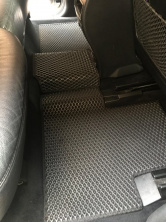 Килимки EVA (5 місць, чорні) Mercedes GL сlass X164 2006-2012 рр.