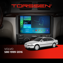 Штатна магнітола Torssen 2K Volvo S80 99-16 FL9 4+64Gb 4G Carplay DSP