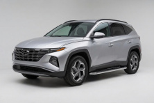 Бокові пороги Maydos V1 (2 шт., Алюміній) Hyundai Tucson NX4 2021- рр.