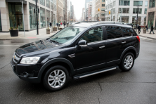 Бокові пороги Maya V1 (2 шт., Алюміній) 2006-2015 Chevrolet Captiva 2006-2019 рр.