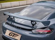 Спойлер карбоновий GT4 Porsche Boxster/Cayman 982 (718) 2016- рр.