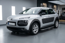 Бокові пороги BlackLine (2 шт., Алюміній) Citroen Cactus 2014-2020 рр.