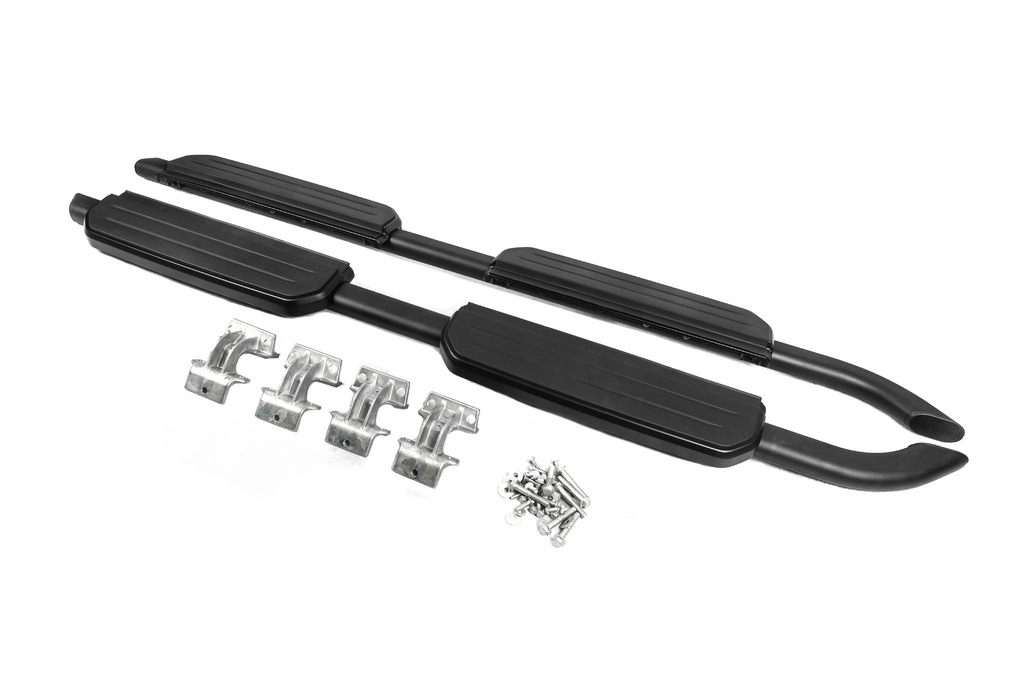Бокові пороги OEM Black (для 110/130, 2 шт) для Land Rover Defender 2019- рр