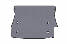 Гумовий килимок в багажник Carsuit (Купе, сірий) BMW 3 серія E36 1990-2000 рр.