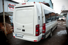 Навісний багажник (під фарбування) Volkswagen Crafter 2006-2016 гг.