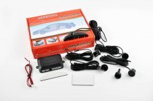 Парктронік mod:LH-811B (датчики чорні 4шт, LCD, штурман, монтажний комплект) KAMEILONG