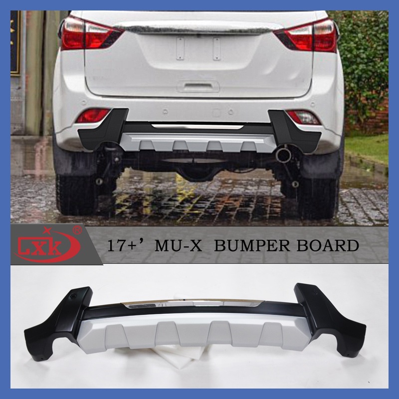 Передня і задня накладки (2 шт) для Isuzu MU-X 2013- рр