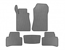 Килимки EVA (Купе, Сірий) Mercedes CLK W208 1997-2002 рр.