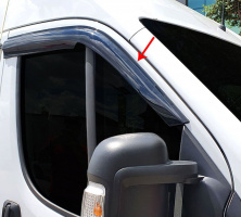 Вітровики (2 шт., Sunplex) Fiat Ducato 2006-2025 рр.