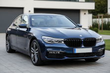Ніздрі M-Look (2016-2019, чорний глянець) BMW 7 серія G11/G12 2015-2022 рр.