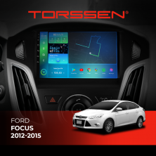 Штатна магнітола Torssen 2K Ford Focus 12-15 з кнопками F9432 4G Carplay DSP