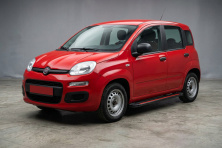 Бокові пороги Maya Red (2 шт., Алюміній) Fiat Panda 2011-2023 рр.