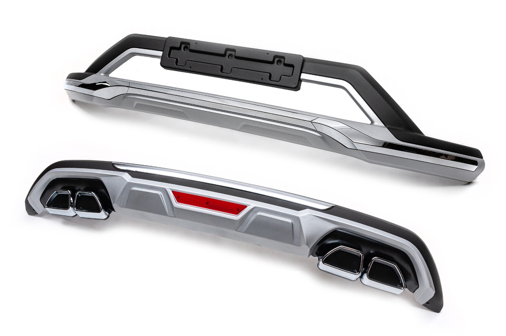 Передня і задня накладки 2019-2026 (2 шт) для Hyundai Tucson TL рр