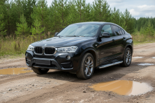 Бокові пороги Mevsim Grey (2 шт., Алюміній) BMW X4 F26 2014-2018 рр.