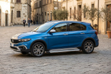 Бокові пороги Maya V2 (2 шт., Алюміній) Fiat Tipo Cross 2021- рр.