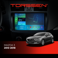 Штатна магнітола Torssen 2K Mazda 3 13-18 F96128 4G Carplay DSP