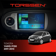 Штатна магнітола Torssen Toyota Yaris (P130) (2011-2013) F96128 4G Carplay DSP