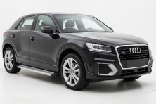 Бокові пороги Maya V2 (2 шт., Алюміній) Audi Q2 2016- рр.