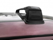 Перемичка в штатні місця (2 шт, під ключ) Чорний Mercedes B-class W245 2005-2011 рр.