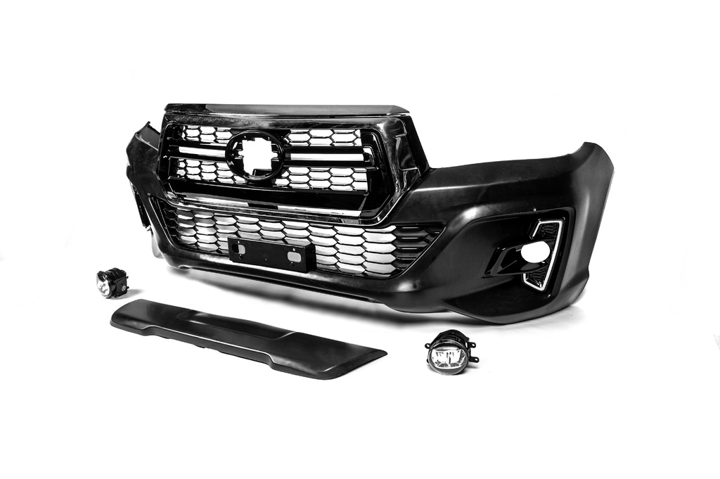 Передній бампер Rocco (для 2015-2020) для Toyota Hilux 2015- рр