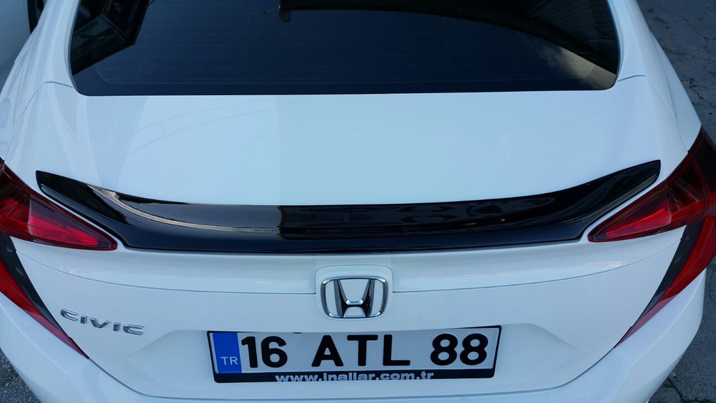 Спойлер Анатомік (під фарбування) для Honda Civic Sedan X 2016-2021 рр