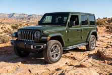 Бокові пороги Maydos V2 (2 шт., Алюміній) Jeep Wrangler 2018- рр.