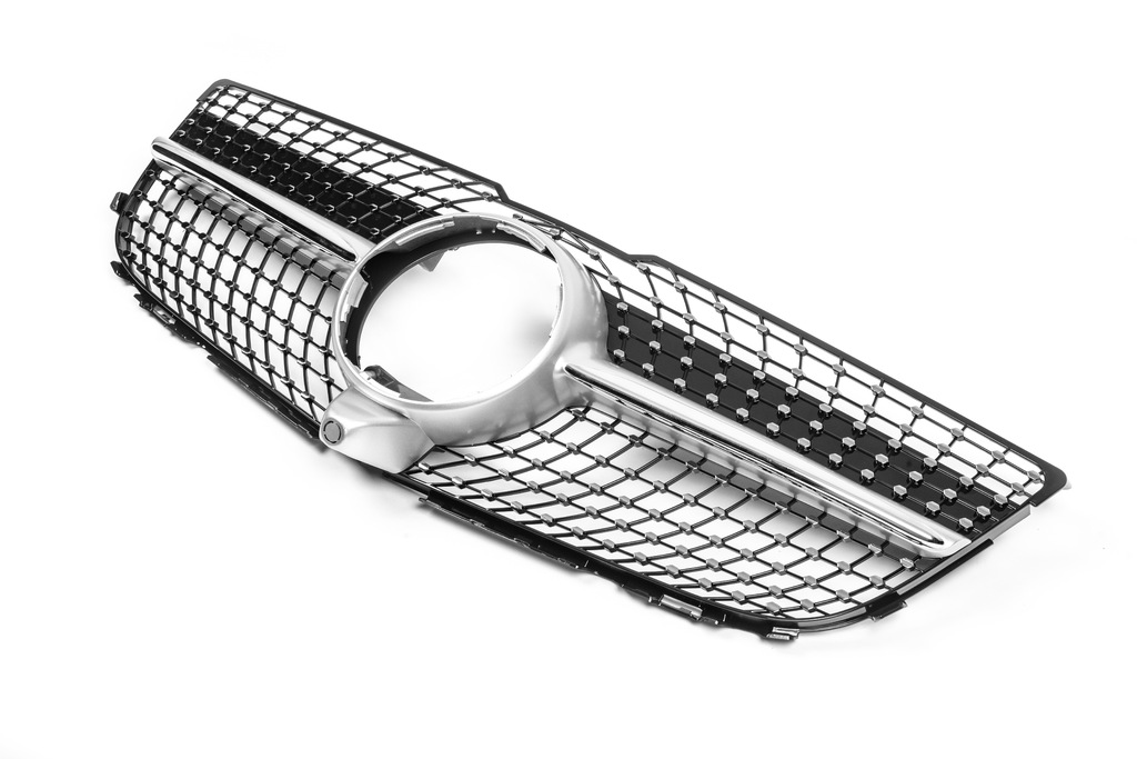 Передня решітка Diamond Silver (2013-2015) для Mercedes GLK сlass X204 рр