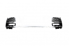 Комплект накладок на передній бампер SVA Silver (2018-2021, 3 шт) Range Rover IV L405 2013-2021 гг.