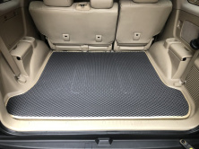 Килимок багажника Чорний (EVA, 5 або 7 місць) Toyota Land Cruiser Prado 120 2002-2009 рр.