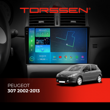 Штатна магнітола Torssen 2K Peugeot 307 02-13 F9464 4G Carplay DSP