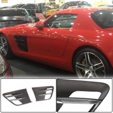 Накладки на передні крила (Сухий карбон) Mercedes SLS C197 2010-2014 рр.
