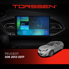 Штатна магнітола Torssen Peugeot 308 2012-2017 F9432 4G Carplay DSP