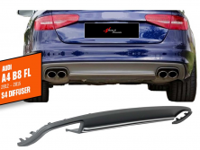 Дифузор заднього бампера DPT V1 (2012-2015) Audi A4 B8 2007-2015 рр.